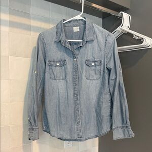J. Crew Blue Button Down Shirt